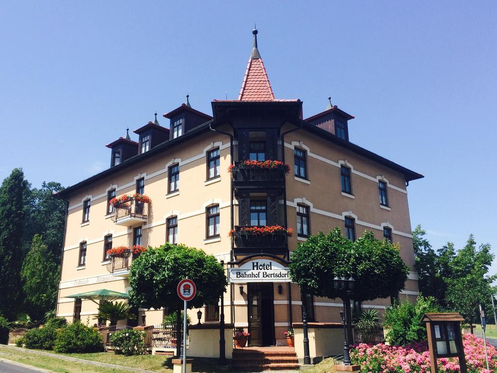 Hotel Bb Bahnhof Bertsdorf Olbersdorf Exteriör bild