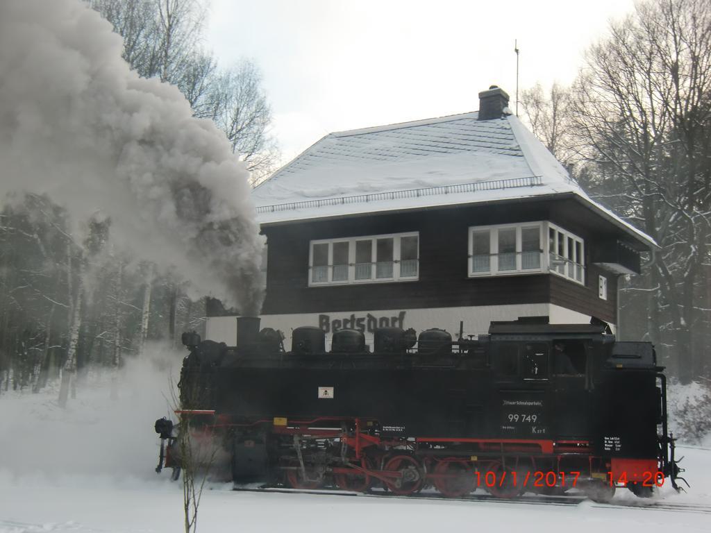 Hotel Bb Bahnhof Bertsdorf Olbersdorf Exteriör bild